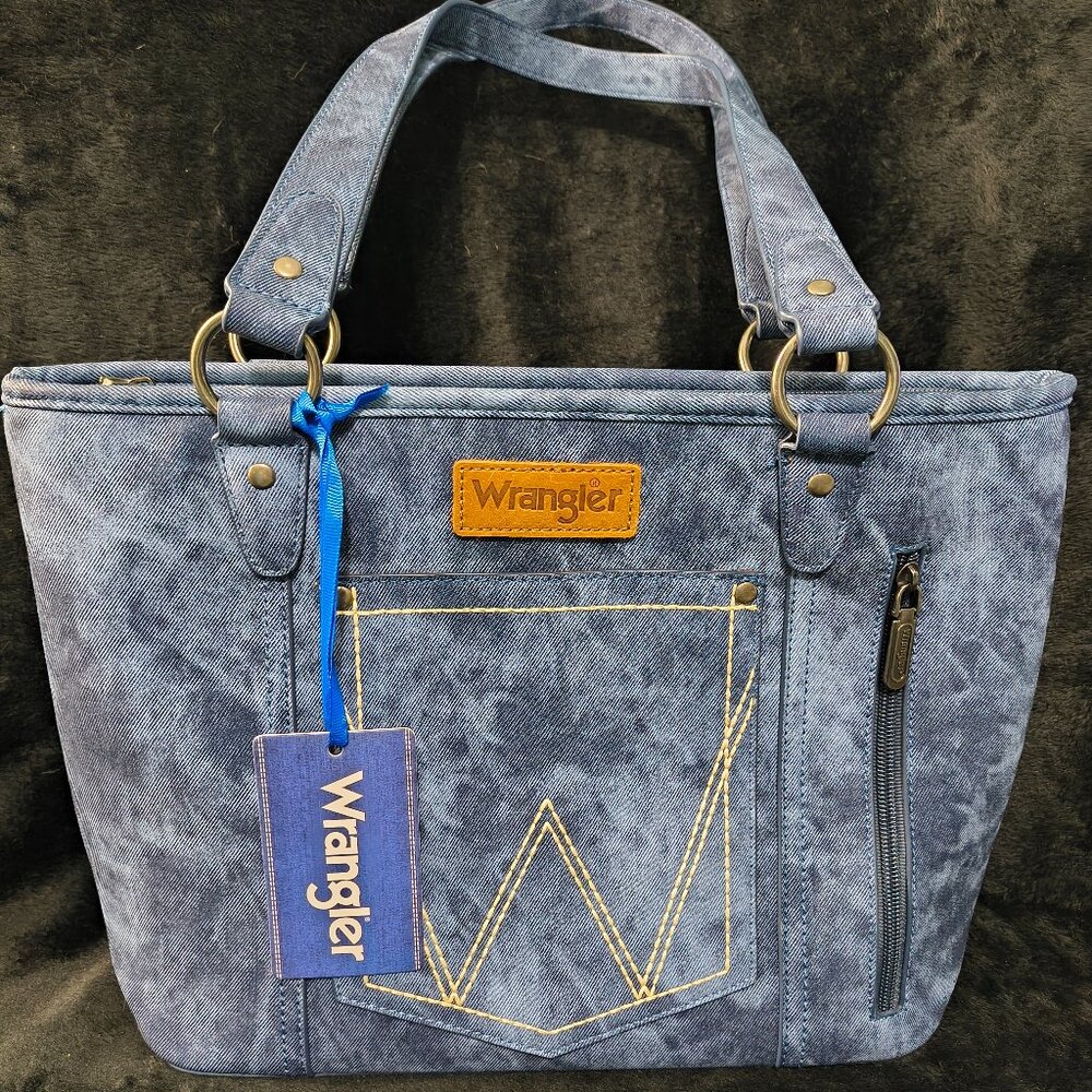 Wrangler Denim Blue Purse Brand New (332)